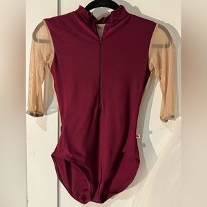 Yumiko Jessica Mesh Leotard - Size Large